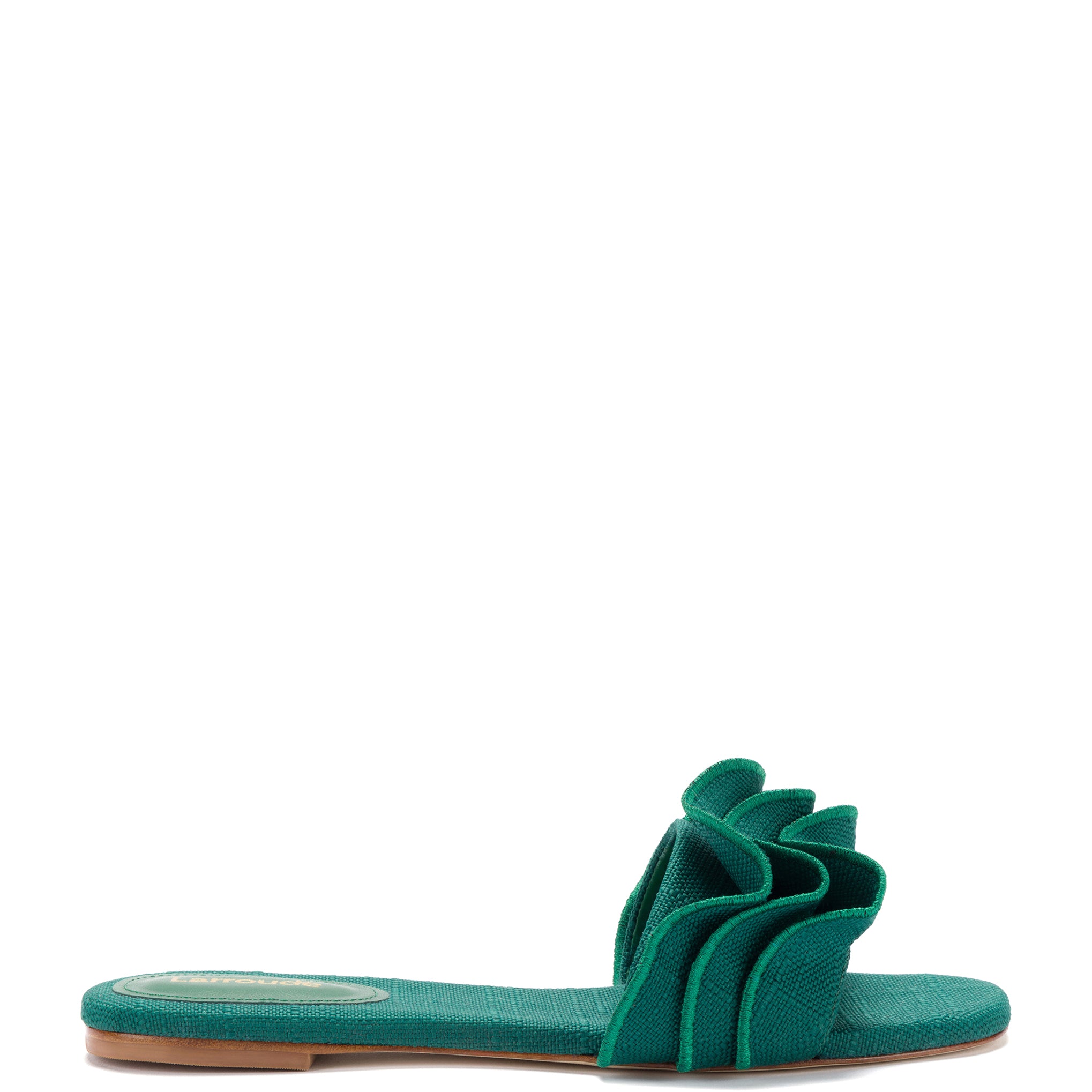 Marc Fisher Mard Flat Thong Sandals in Green | Lyst