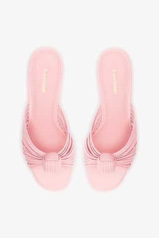 Valerie Mule Tulip Leather Mule Larroudé