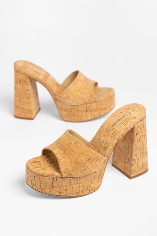 Dolly Platform Mule Cork Mule Larroude