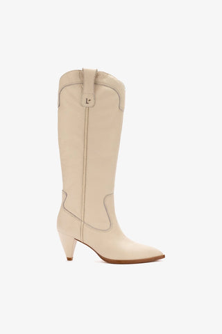 Louise Boot In Ivory Floater