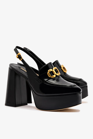 Harrington Loafer Hi In Black Box Leather