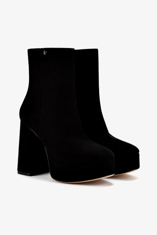 Dolly Boot In Black Suede