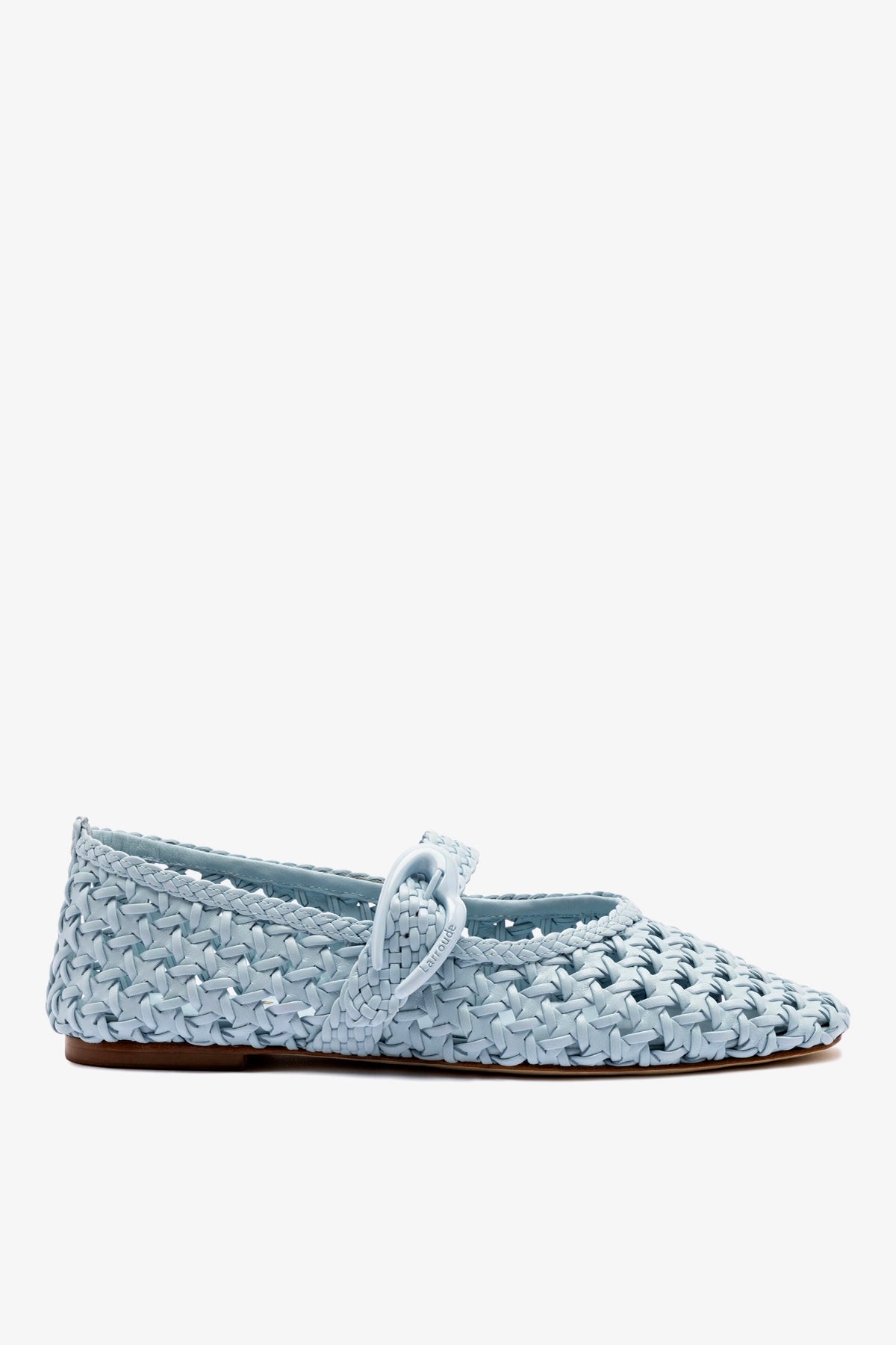 Verona Macrame Ballet Flat In Maya Leather - Flats - Larroudé