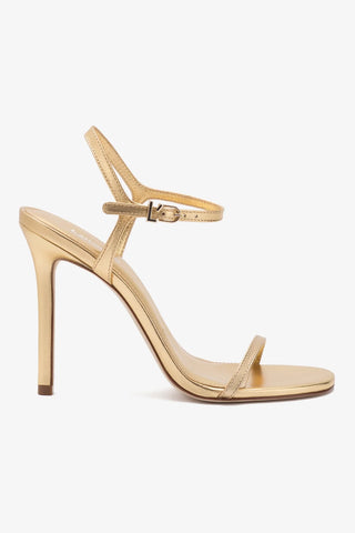 Venus Sandal In Gold Metallic Leather