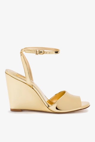 Yves Wedge In Gold Specchio
