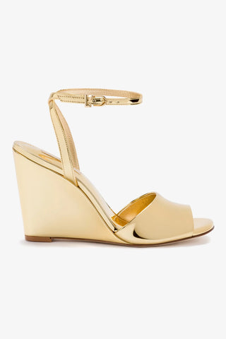 Yves Wedge In Gold Specchio