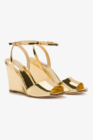 Yves Wedge In Gold Specchio