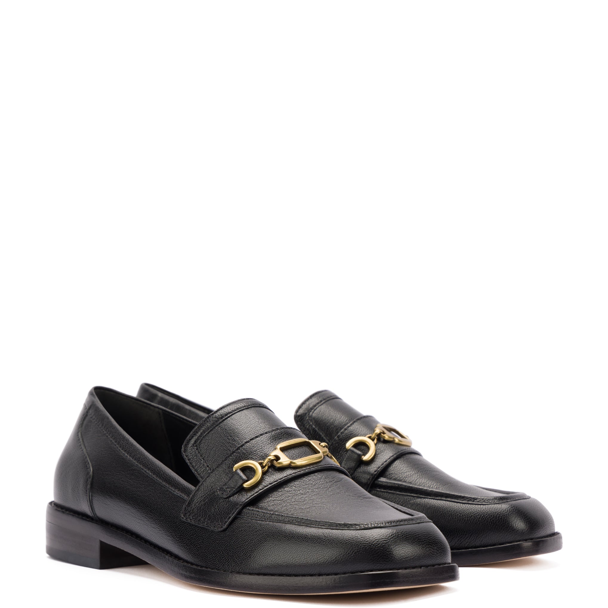 Patricia Loafer In Black Leather