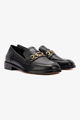 Patricia Loafer In Black Leather