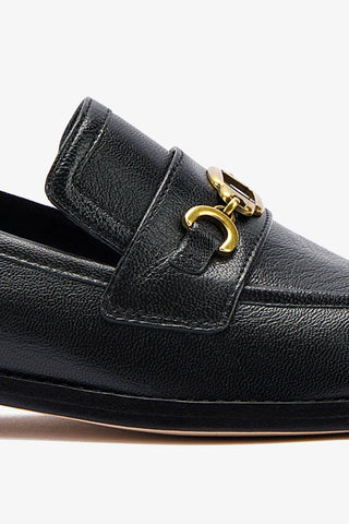 Patricia Loafer In Black Leather