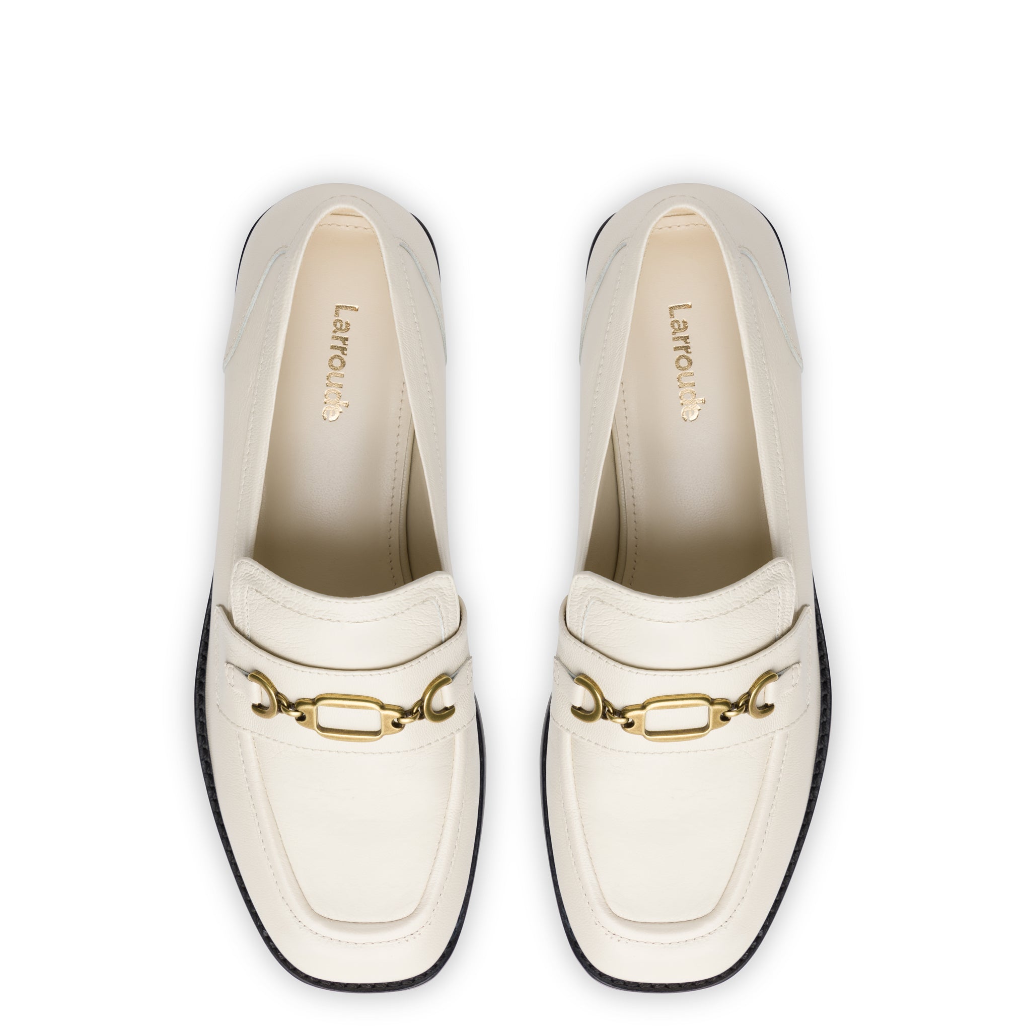 Patricia Loafer In Ivory Leather