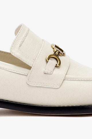 Patricia Loafer In Ivory Leather