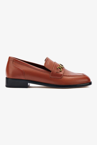 Patricia Loafer in Mocca Leather