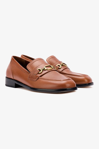 Patricia Loafer in Mocca Leather