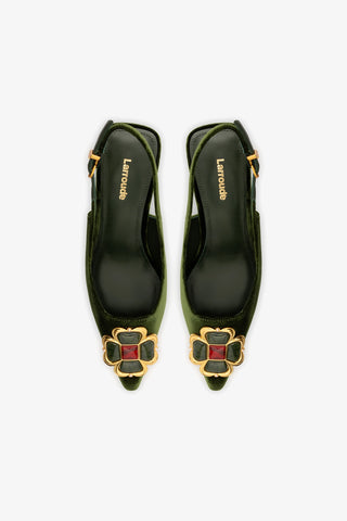 Chrissy Low Pump In Bosco Velvet