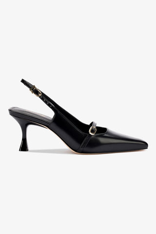 Ines Pump In Black Leather