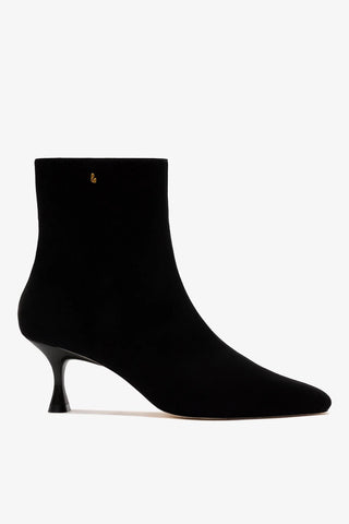 Ines Boot Black Suede Boot Larroudé
