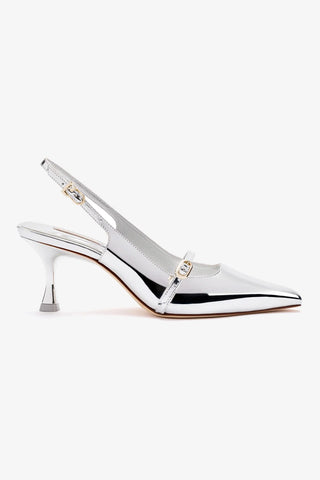 Ines Pump In Silver Specchio