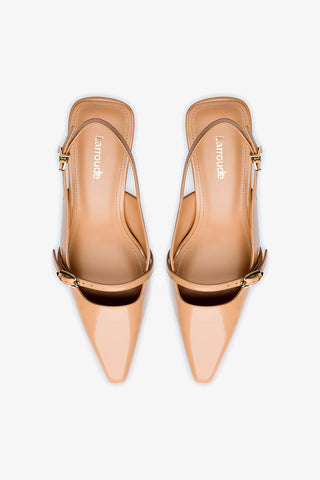 Ines Pump In Tan Leather