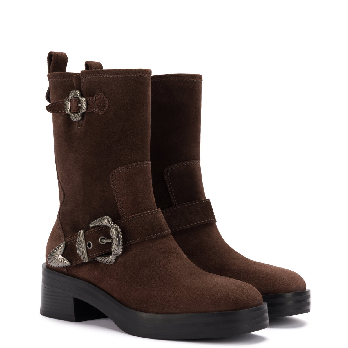 Hardy Boot In Brown Suede