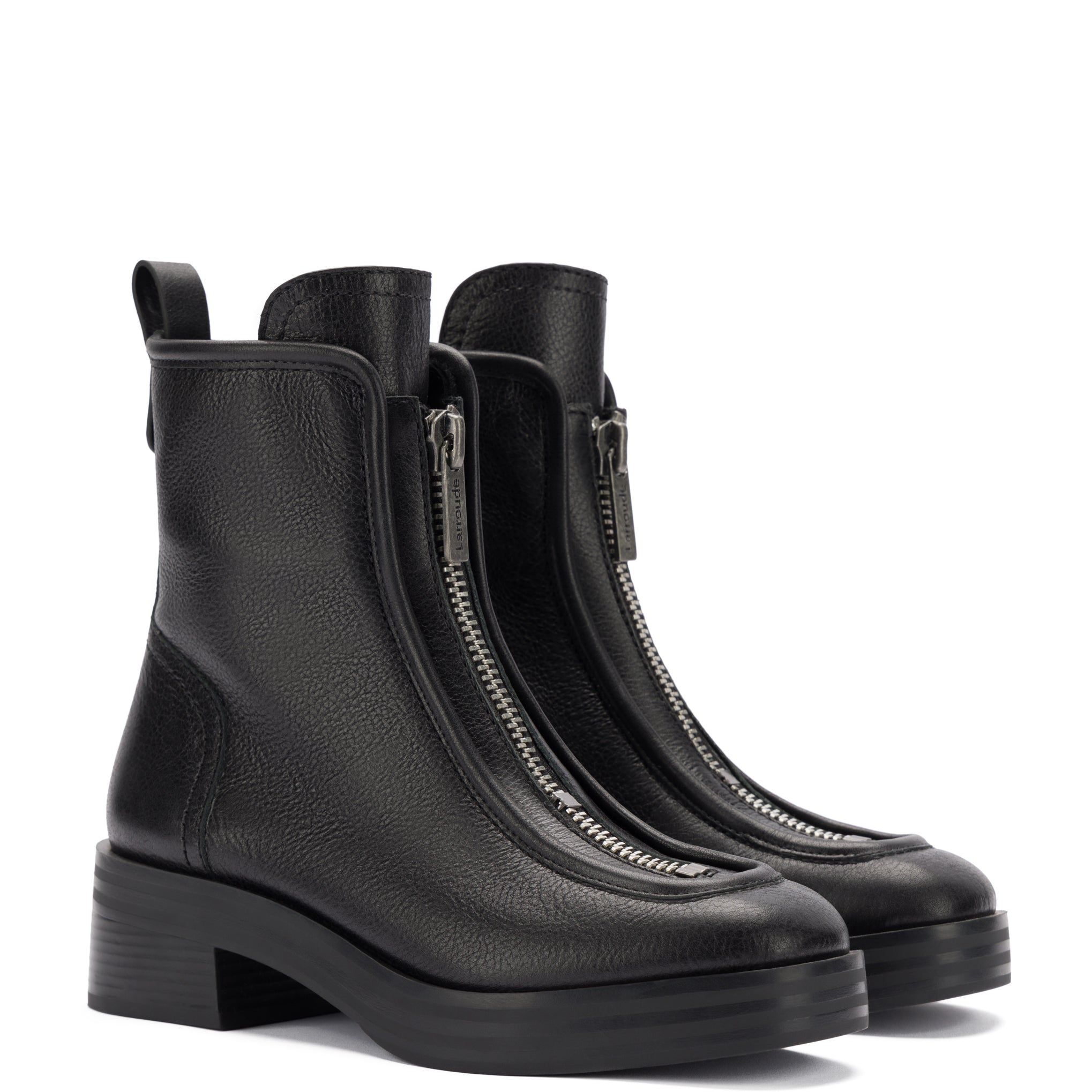 Nicole Lo Boot In Black Leather
