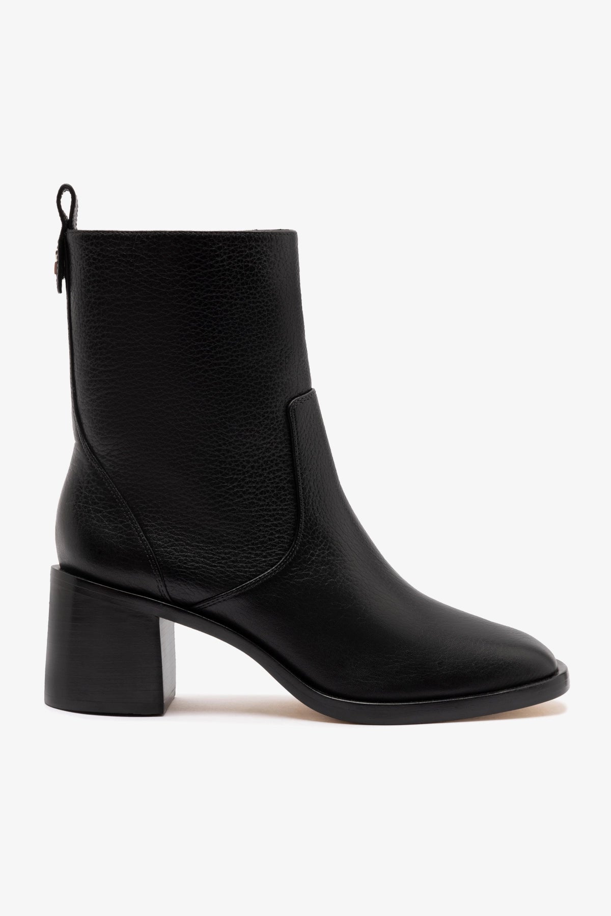 Mini Ricky Boot In Black Leather – Larroude