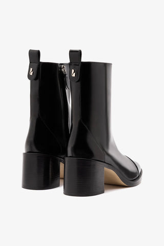 Mini Ricky Boot In Black Box Leather