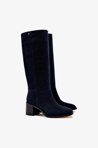 Ricky Boot In Dress Blue Suede