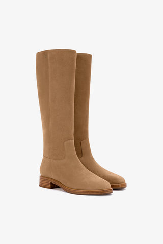 Anne Boot In Peanut Suede