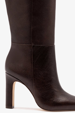 Cindy Boot Hi In Brown Leather