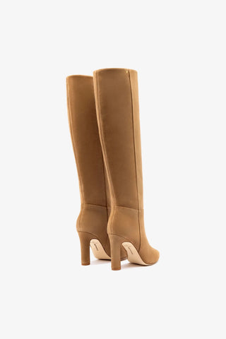 Cindy Hi Boot In Peanut Suede