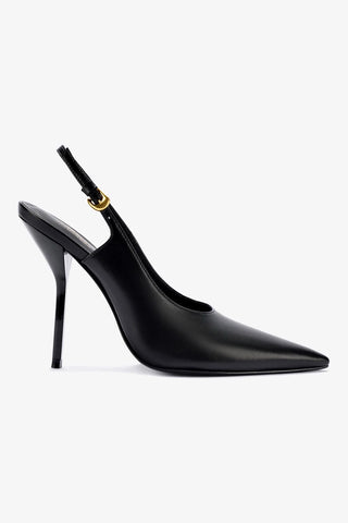 Larroudé x Altuzarra Pump In Black Leather