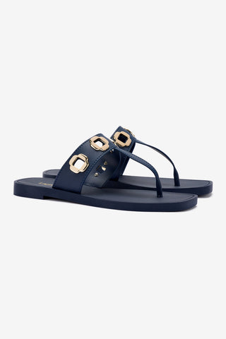 Milan S In Navy PVC