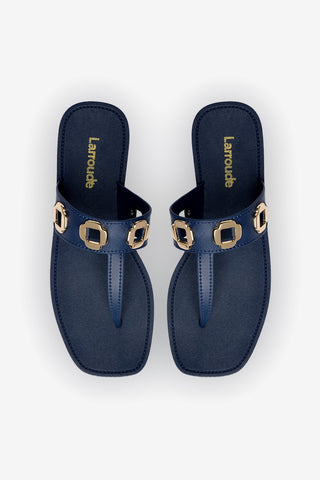 Milan S In Navy PVC