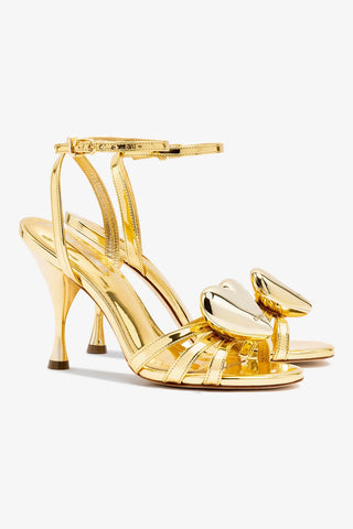 Amore Sandal in Gold Specchio