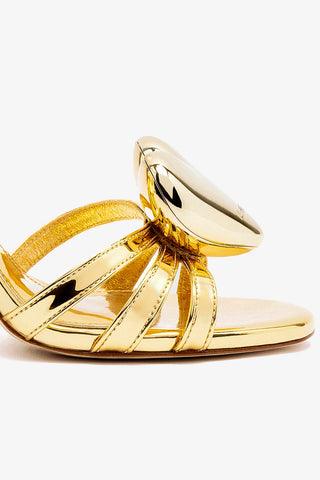 Amore Sandal in Gold Specchio