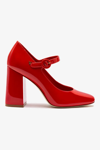 Blair Hi Pump In Scarlet Patent Leather