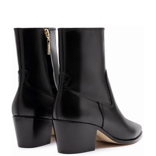 Dean Boot In Black Leather