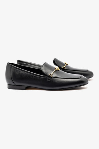 Katherine Loafer In Black Leather