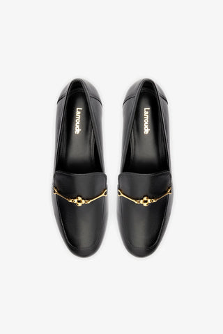 Katherine Loafer In Black Leather