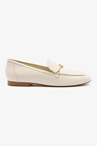 Katherine Loafer In Ivory Leather