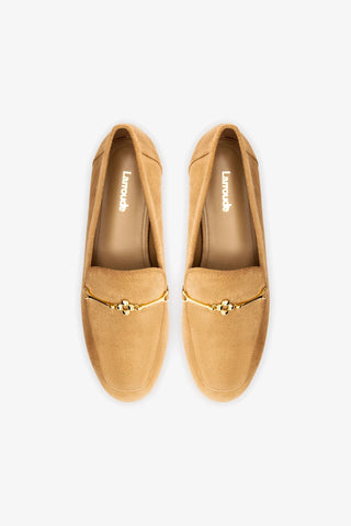 Katherine Loafer In Peanut Suede