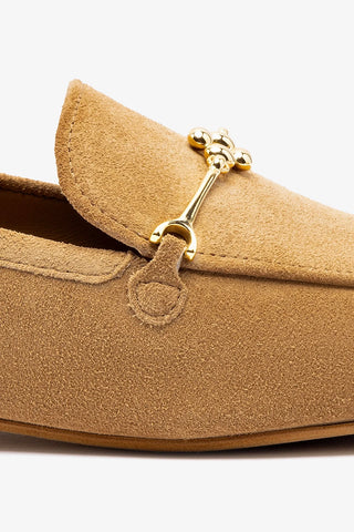 Katherine Loafer In Peanut Suede