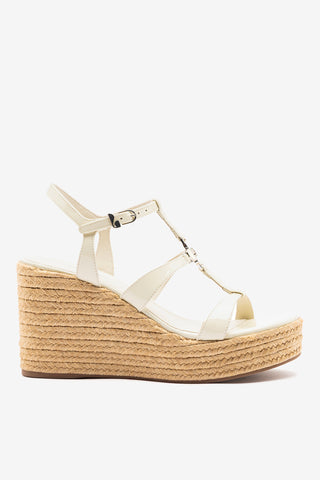 Hana Espadrille Sandal Ivory Leather