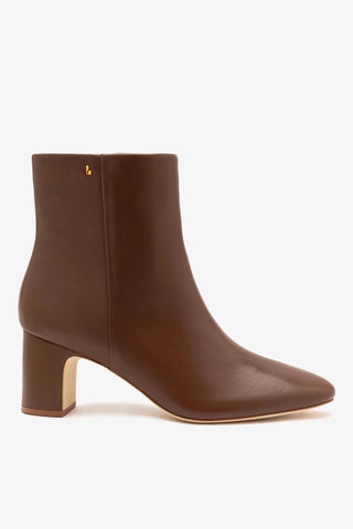 Gloria Boot Burnt Umber Leather Boot Larroudé