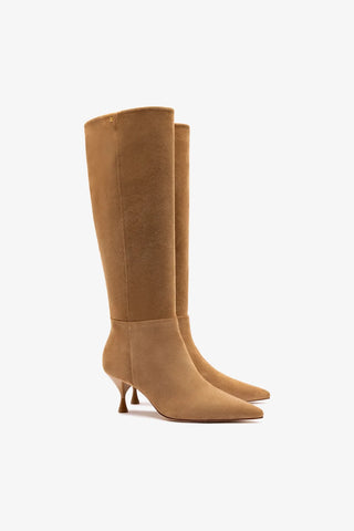 Georgia Boot In Peanut Suede