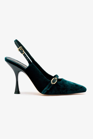 Ines Hi Pump In Jungle Velvet