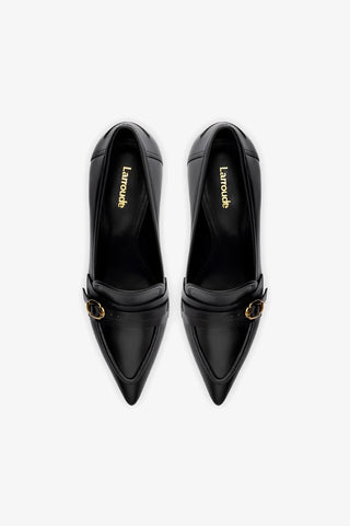 Susan Pump In Black Leather