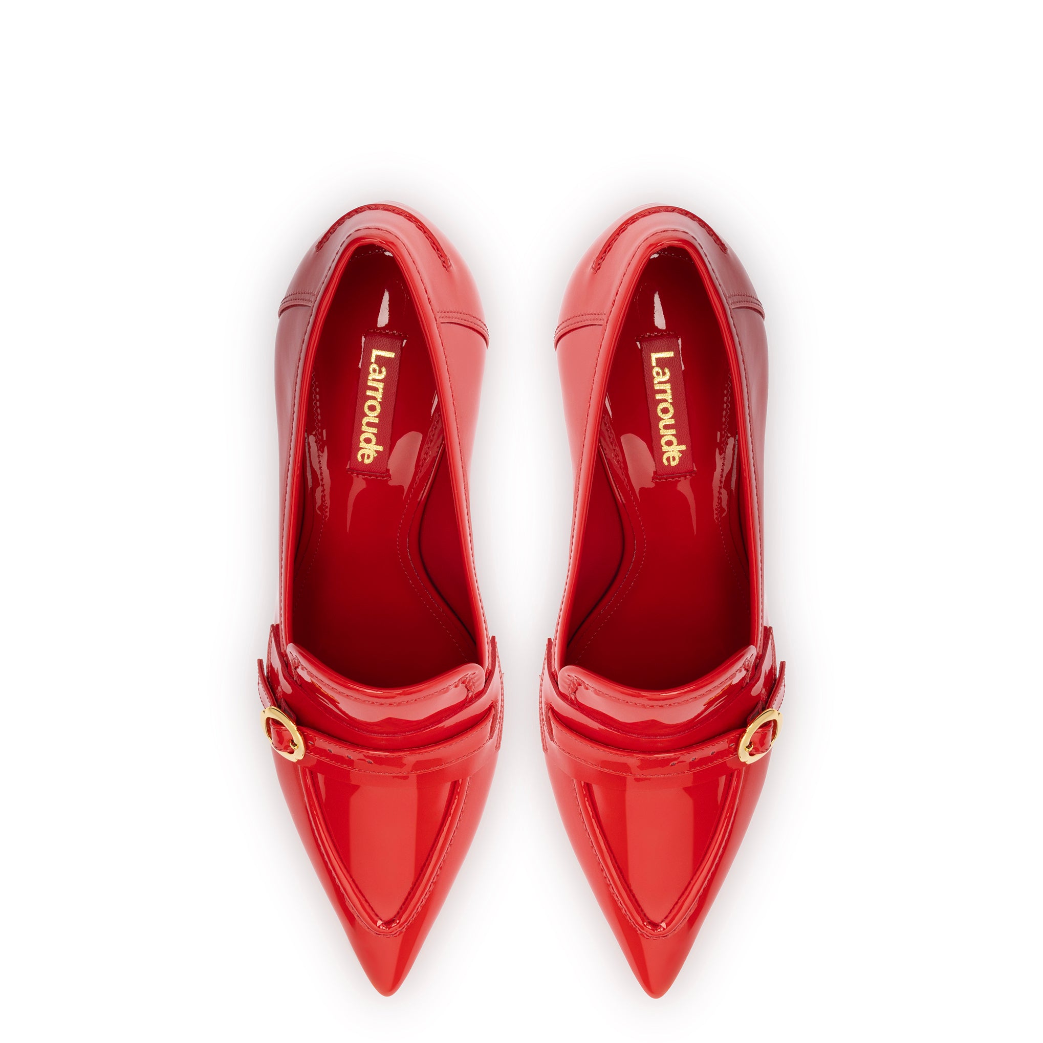 Susan Pump In Scarlet Patent Leather