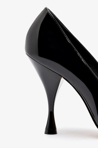 Michelle Pump In Black Patent Leather